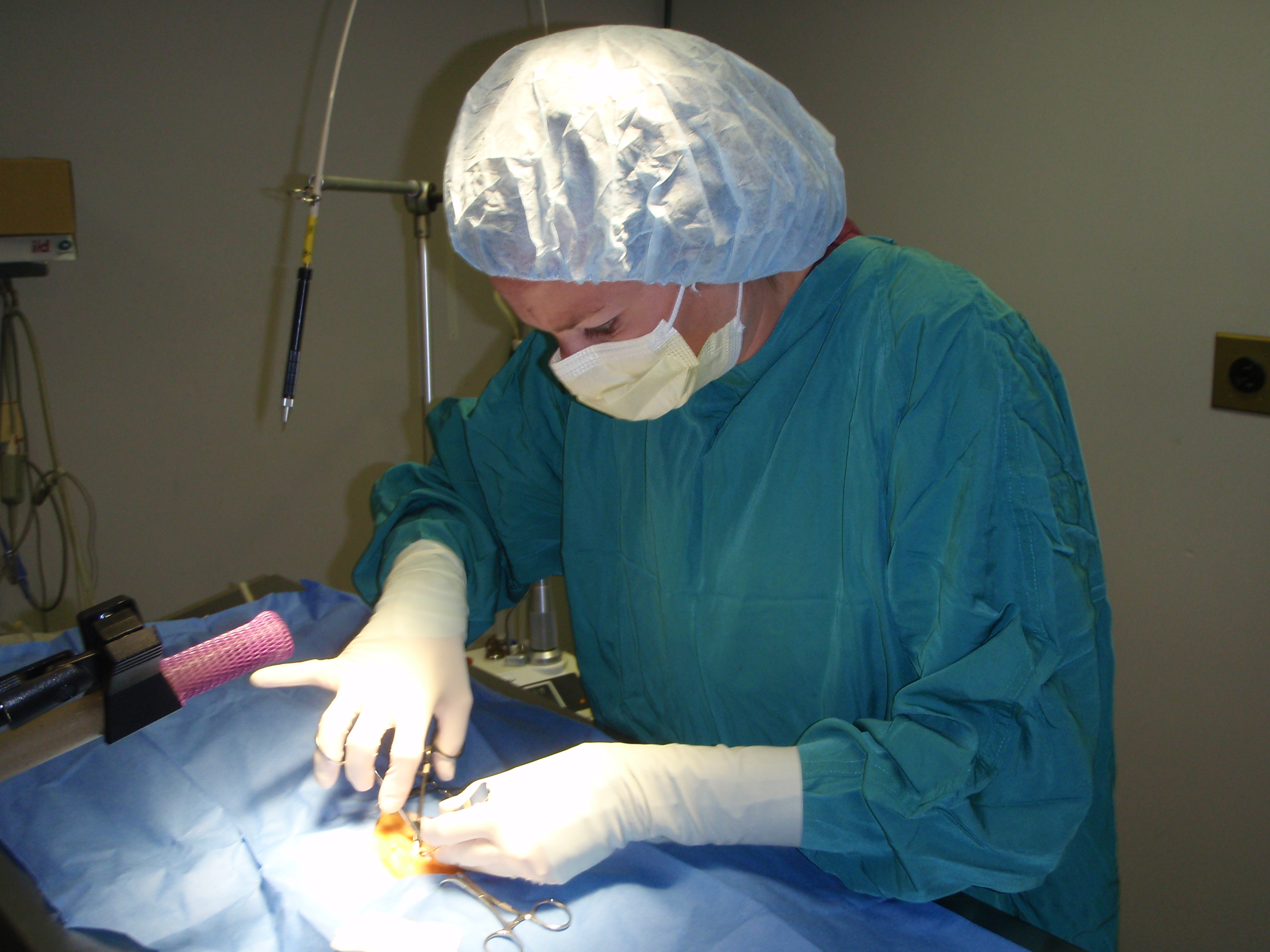 in surgery