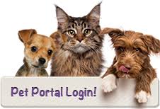 Pet Portal Login Button